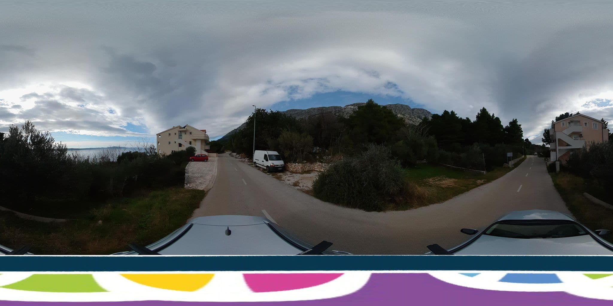 Street view near Apartments Vile Holiday, Podgora — © SilvioBasic (CC BY-SA · Mapillary)