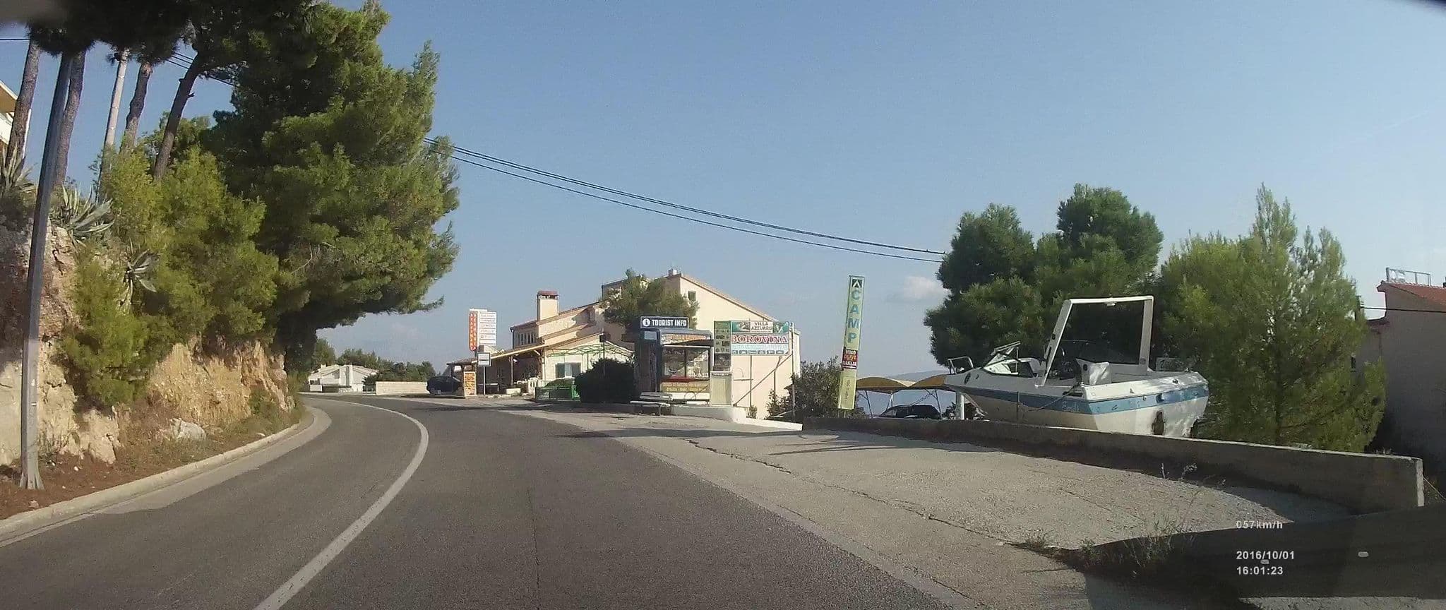Street view near Apartments Borovina, Omiš — © idelac (CC BY-SA · Mapillary)