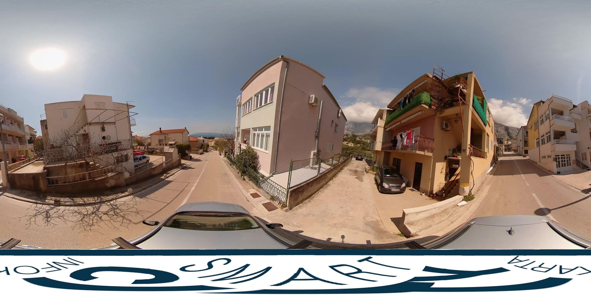 Street view near Apartments Prgomet, Makarska — © SilvioBasic (CC BY-SA · Mapillary)