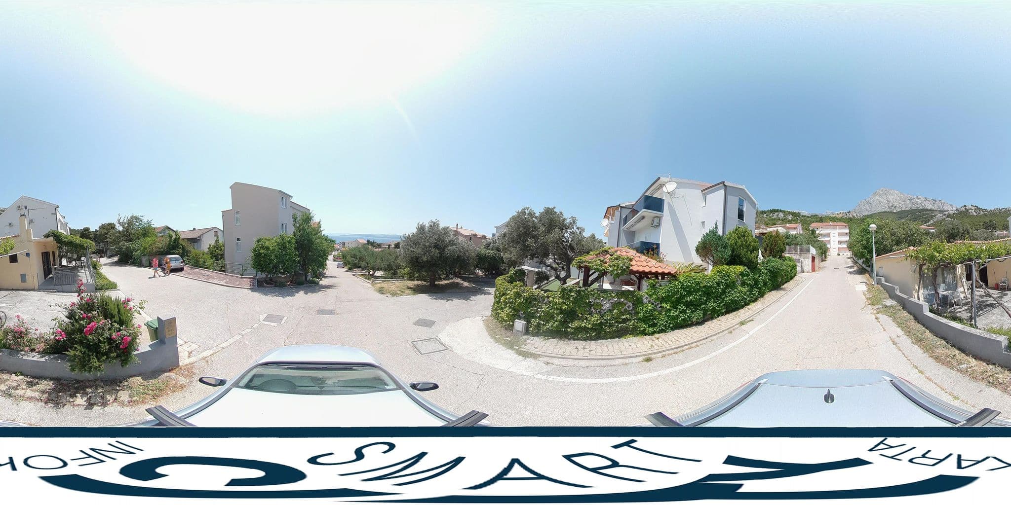 Street view near Apartment Rozita, Baška Voda — © SilvioBasic (CC BY-SA · Mapillary)