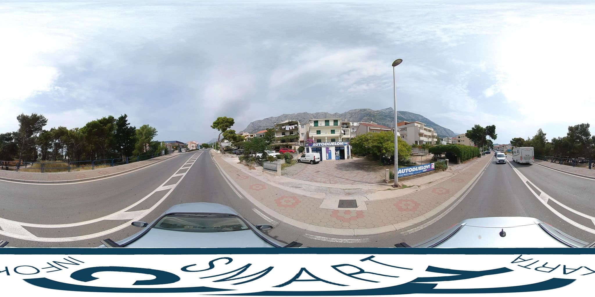 Street view near Apartmani Tonći & Dana Makarska, Makarska — © SilvioBasic (CC BY-SA · Mapillary)