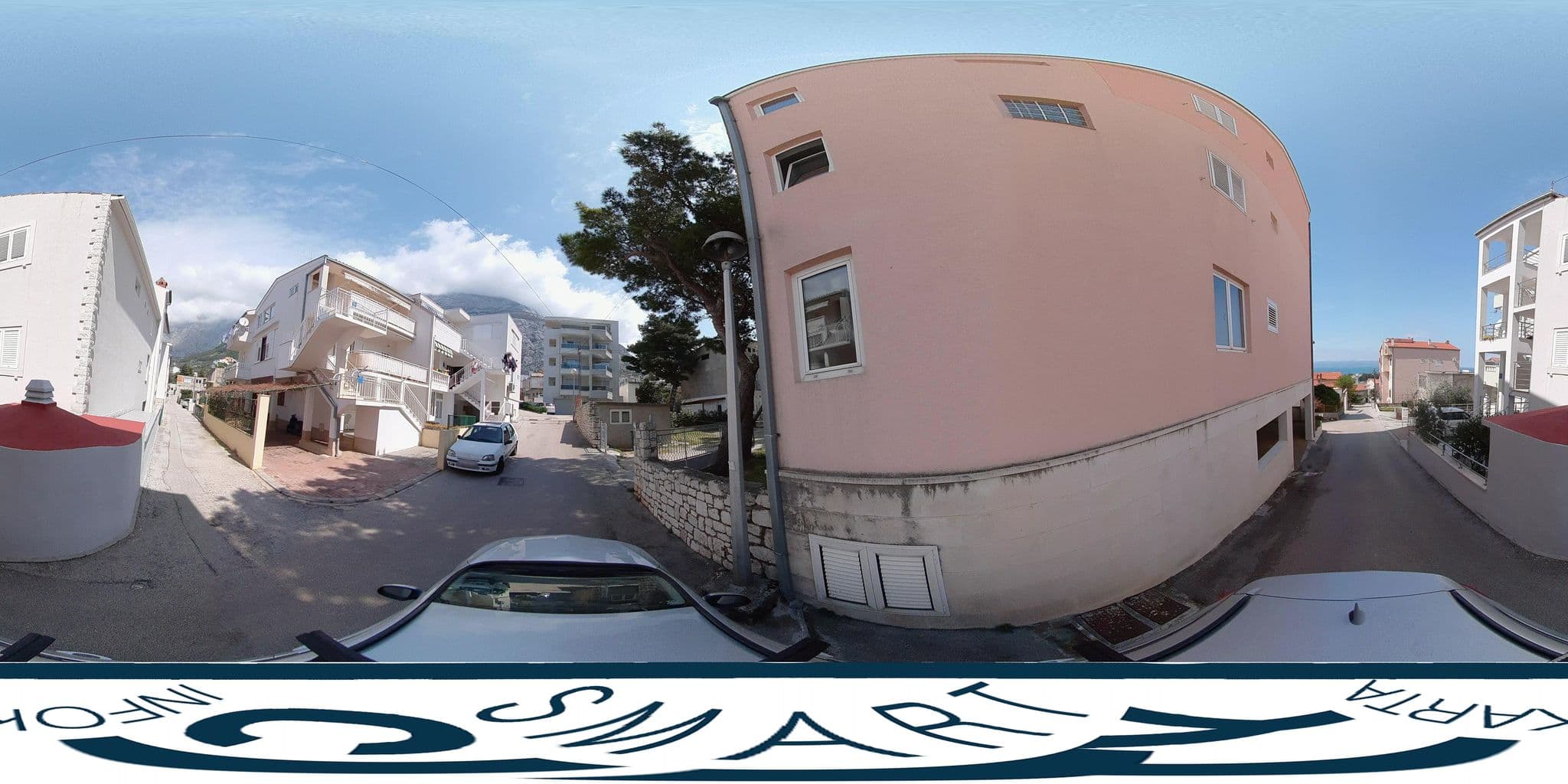 Street view near Apartmani Selak, Makarska — © SilvioBasic (CC BY-SA · Mapillary)