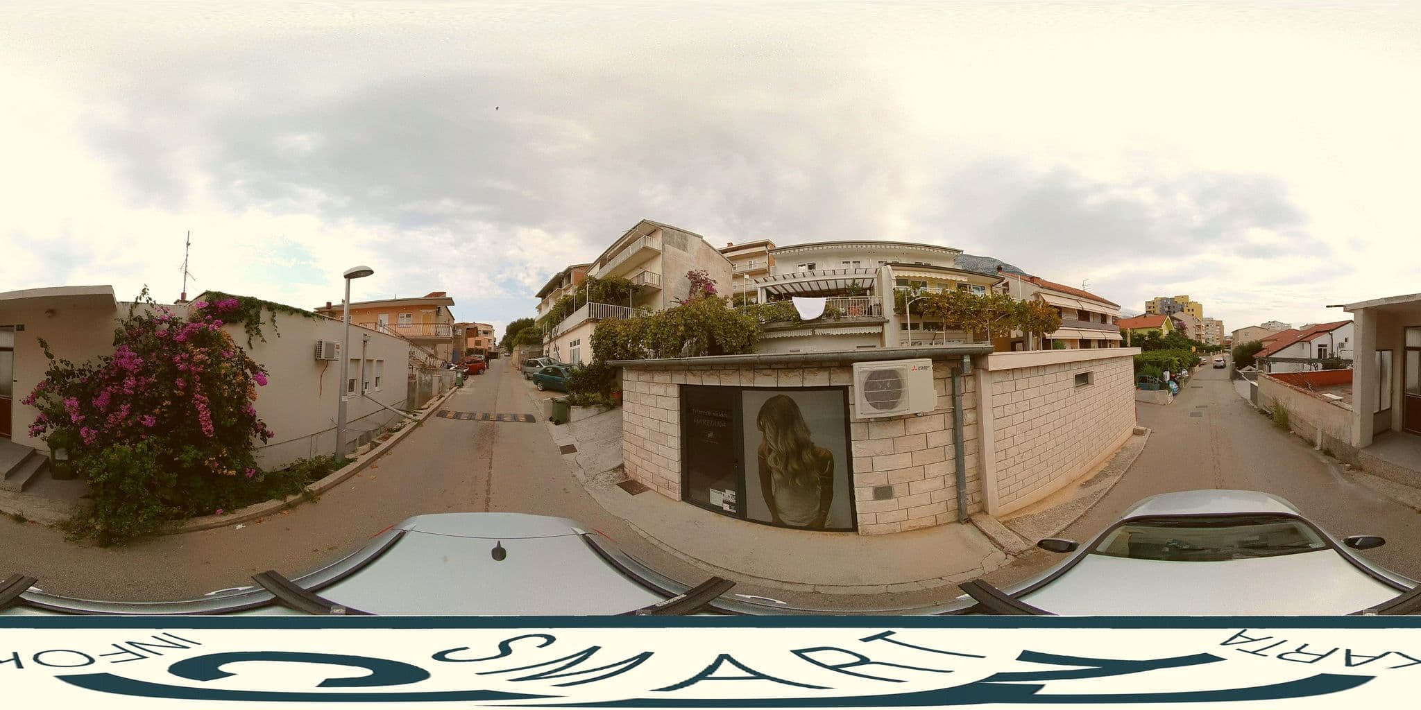 Street view near Villa Melassy Makarska, Makarska — © SilvioBasic (CC BY-SA · Mapillary)
