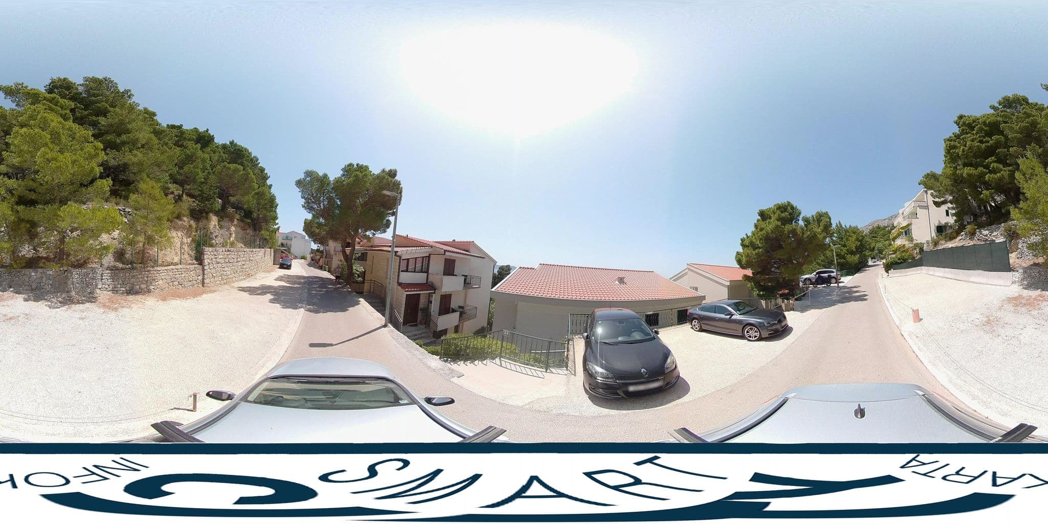 Street view near Apartments Pervan Brela, Brela — © SilvioBasic (CC BY-SA · Mapillary)