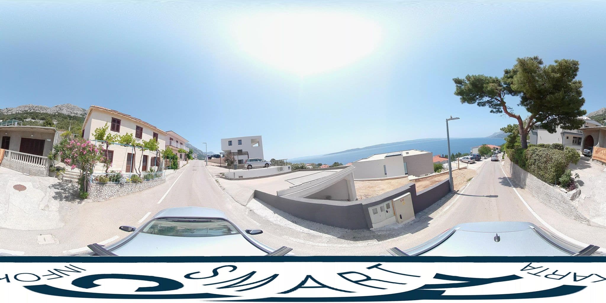 Street view near Villa Nadalina Deluxe, Brela — © SilvioBasic (CC BY-SA · Mapillary)
