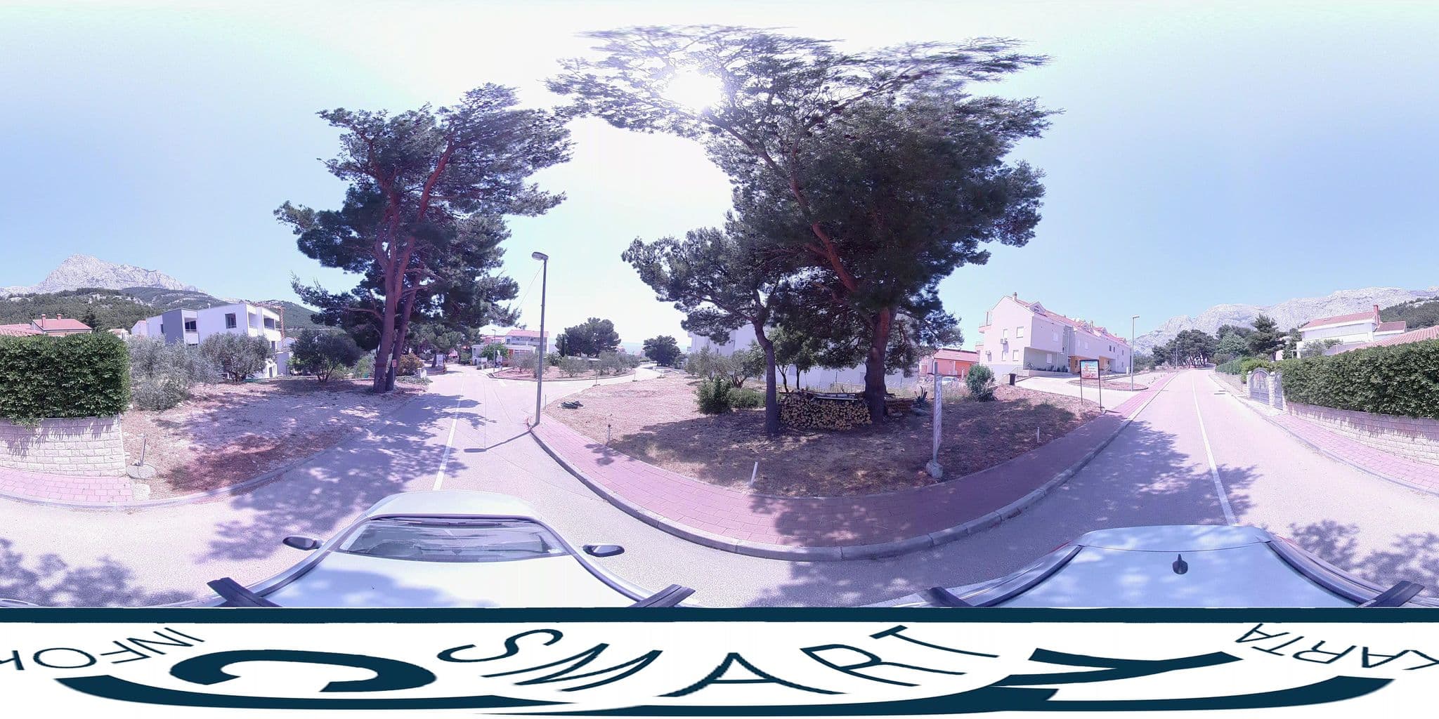 Street view near Pansion Mlikota - Tourism, Baška Voda — © SilvioBasic (CC BY-SA · Mapillary)