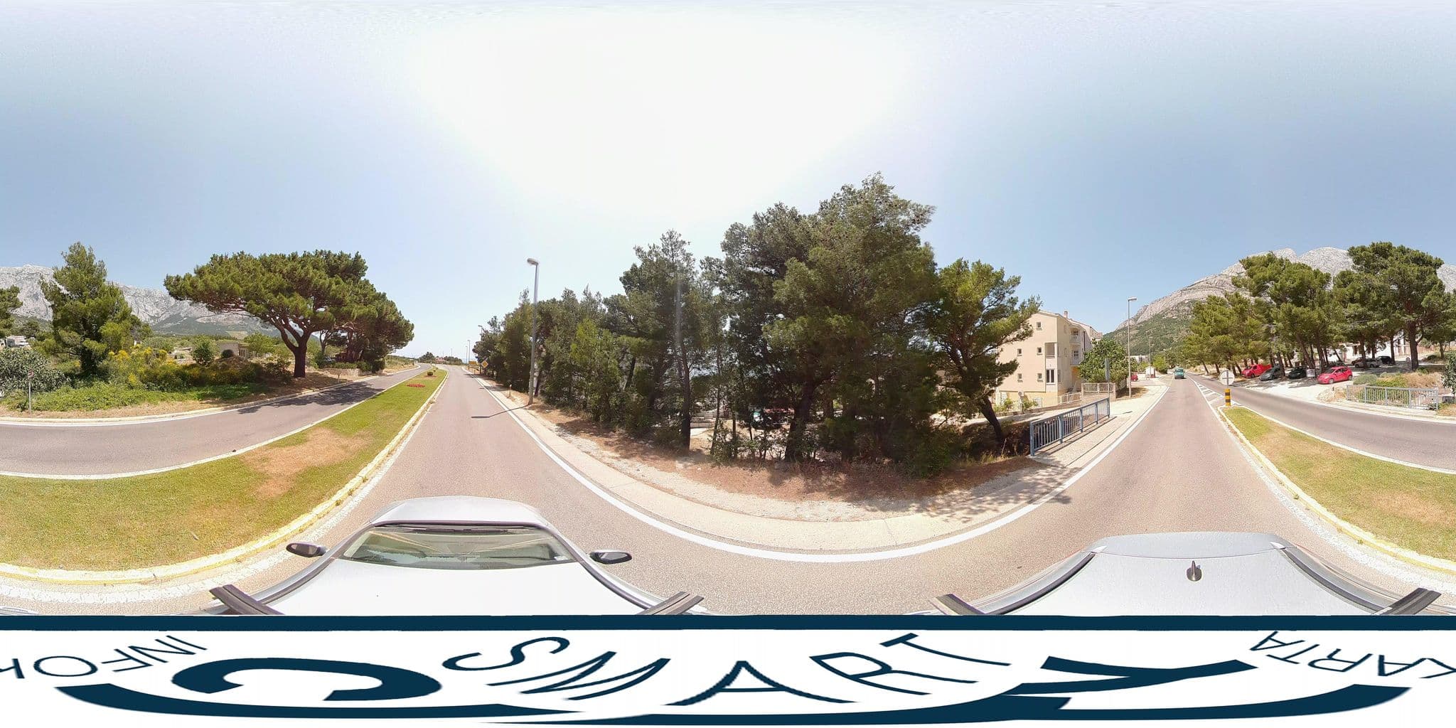 Street view near Apartment Greeny, Baška Voda — © SilvioBasic (CC BY-SA · Mapillary)