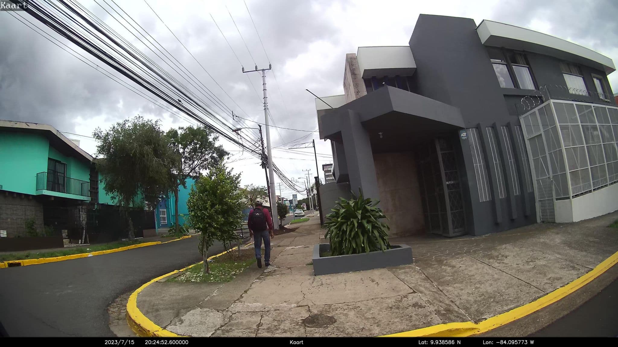Street view near Nativus Art Hostel, San José — © kaart5 (CC BY-SA · Mapillary)