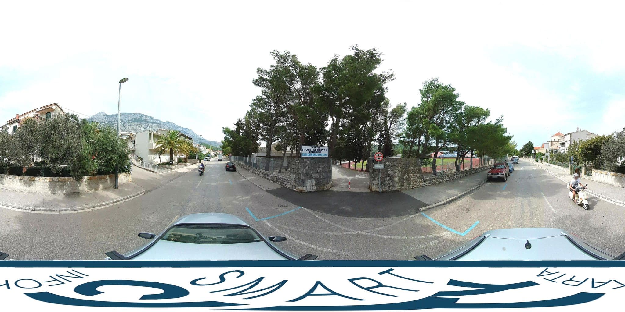 Street view near Frapedo Sport Makarska, Makarska — © SilvioBasic (CC BY-SA · Mapillary)