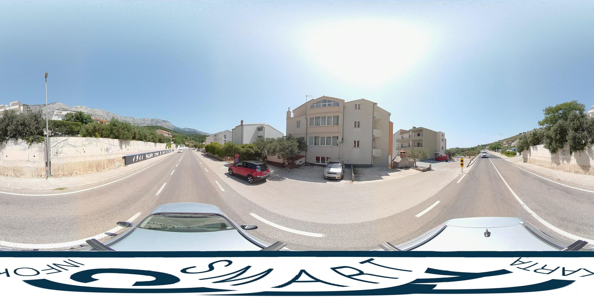 Street view near Apartments Hermes, Tučepi — © SilvioBasic (CC BY-SA · Mapillary)