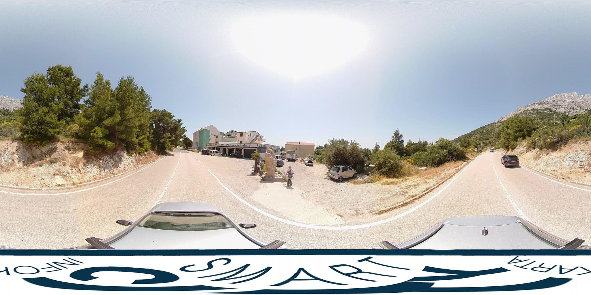 Street view near Haus Pehar, Baška Voda — © SilvioBasic (CC BY-SA · Mapillary)