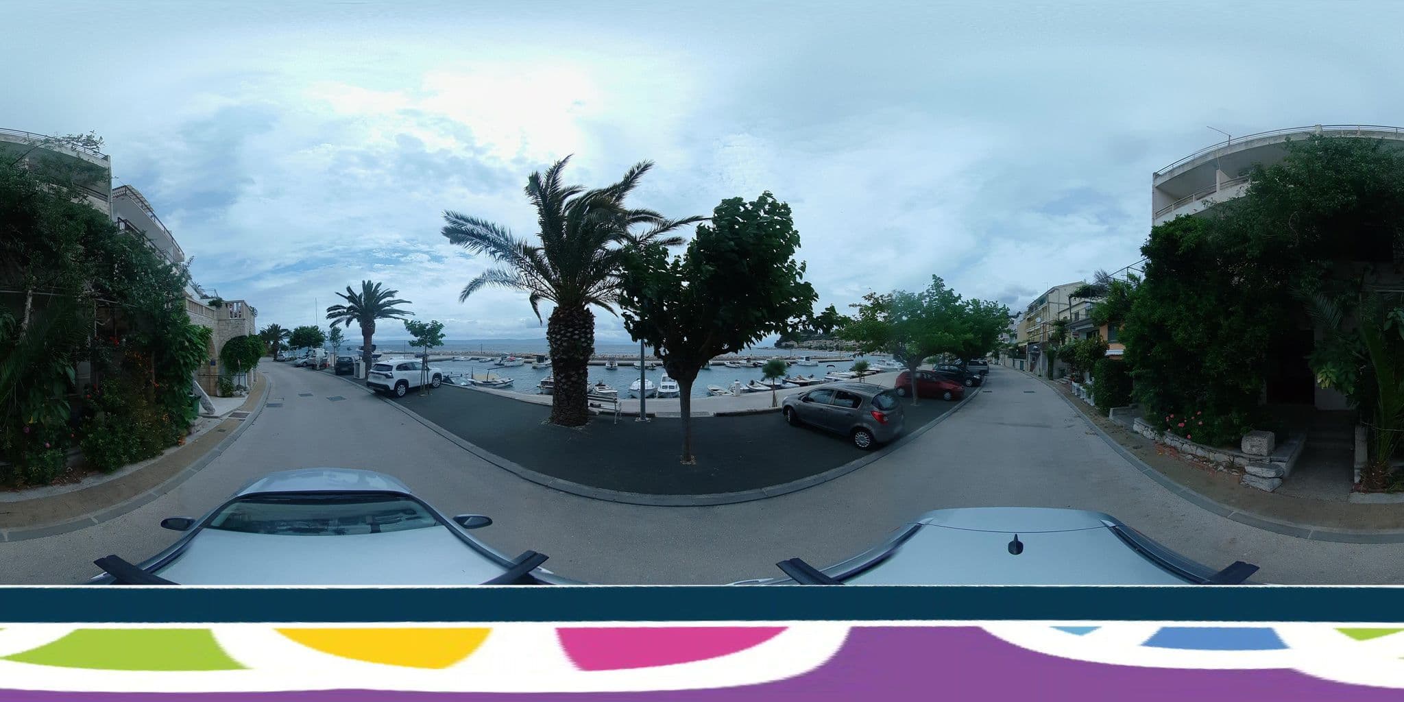 Street view near Villa Dubravka, Podgora — © SilvioBasic (CC BY-SA · Mapillary)
