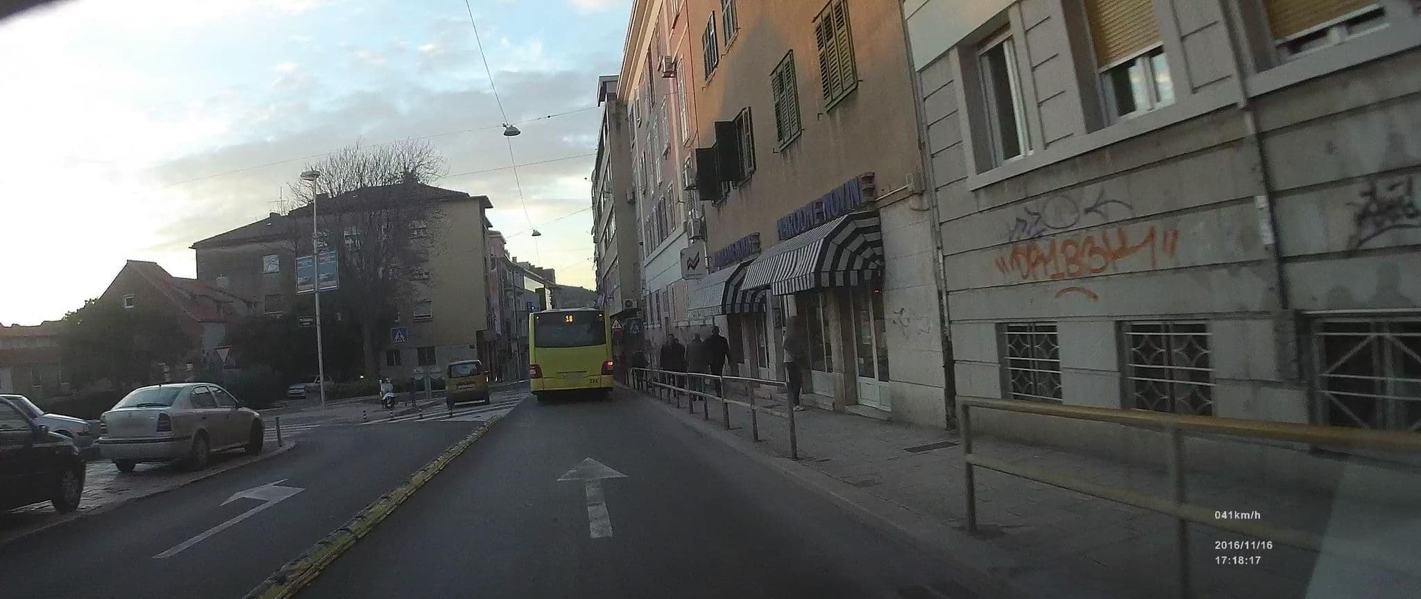 Street view near Apartment Spalatina, Split — © idelac (CC BY-SA · Mapillary)