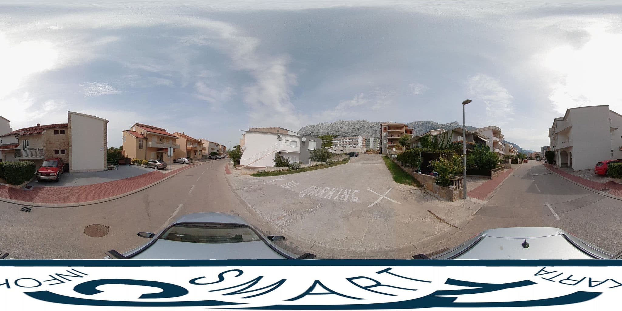 Street view near Apartments Dino, Makarska — © SilvioBasic (CC BY-SA · Mapillary)