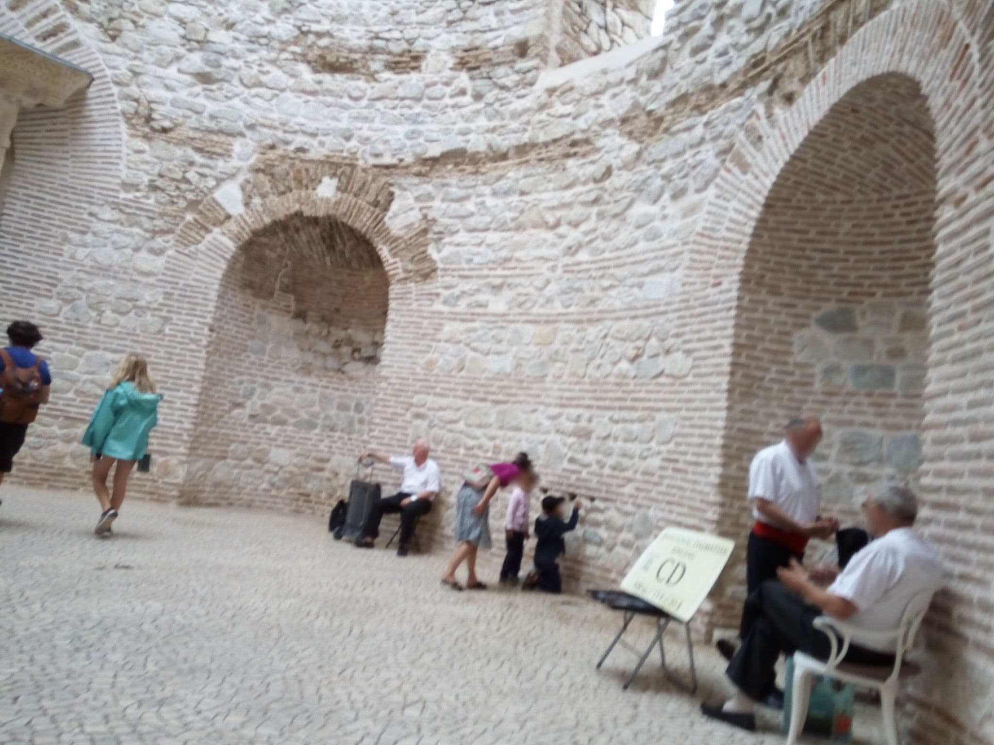 Street view near Heritage Hotel Diocletian, Split — © mapfool (CC BY-SA · Mapillary)