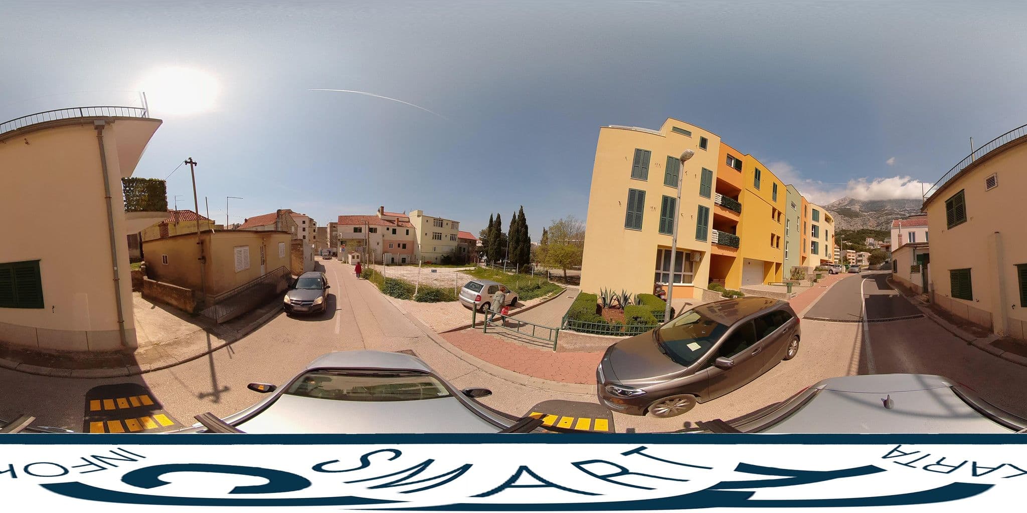 Street view near Apartment Gradišćanskih, Makarska — © SilvioBasic (CC BY-SA · Mapillary)