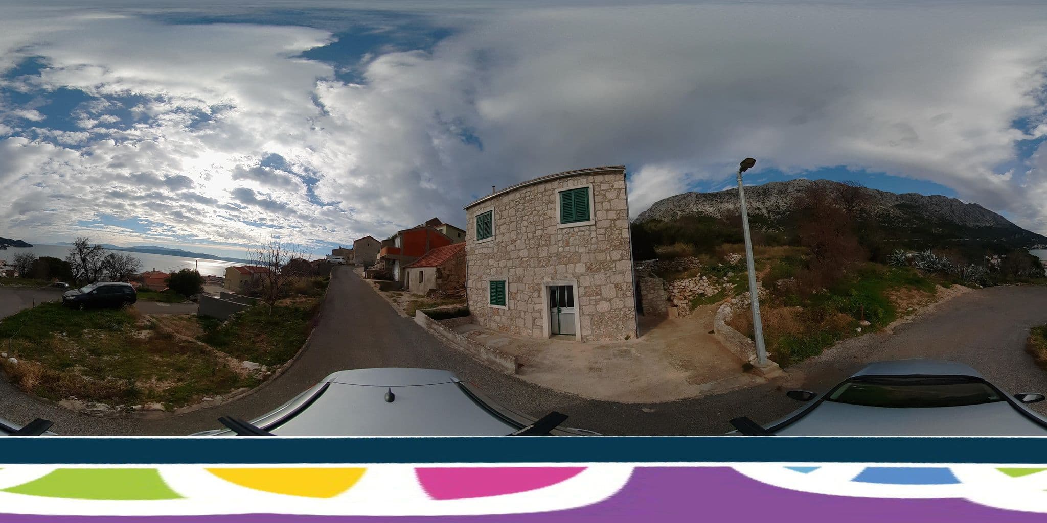 Street view near Apartments with a parking space Igrane, Makarska - 6796, Podgora — © SilvioBasic (CC BY-SA · Mapillary)