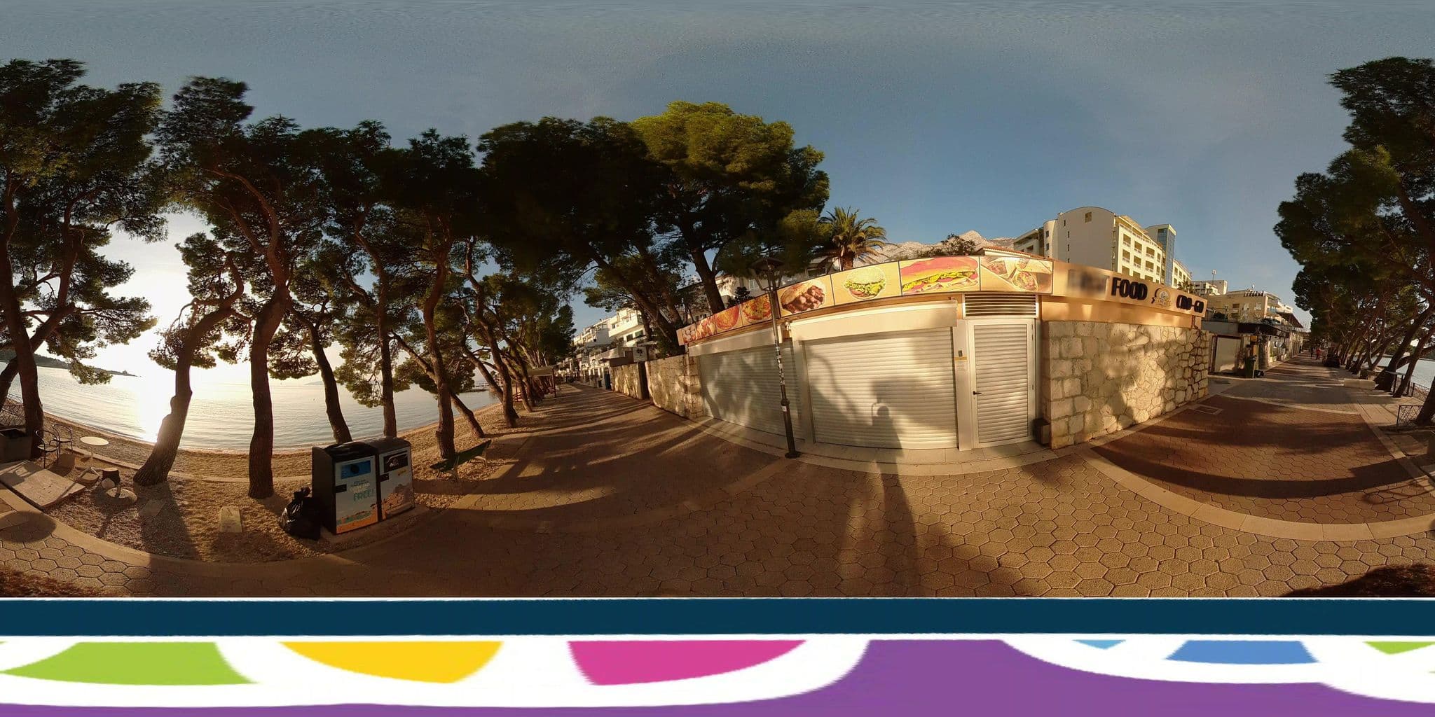 Street view near Apartment Letica, Makarska — © SilvioBasic (CC BY-SA · Mapillary)