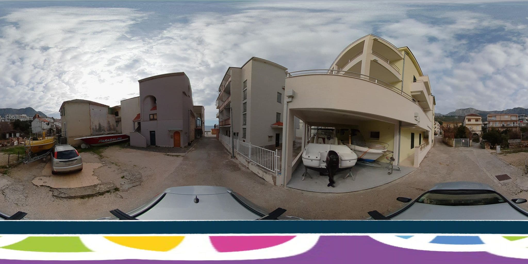 Street view near Apartments Glusac, Podgora — © SilvioBasic (CC BY-SA · Mapillary)