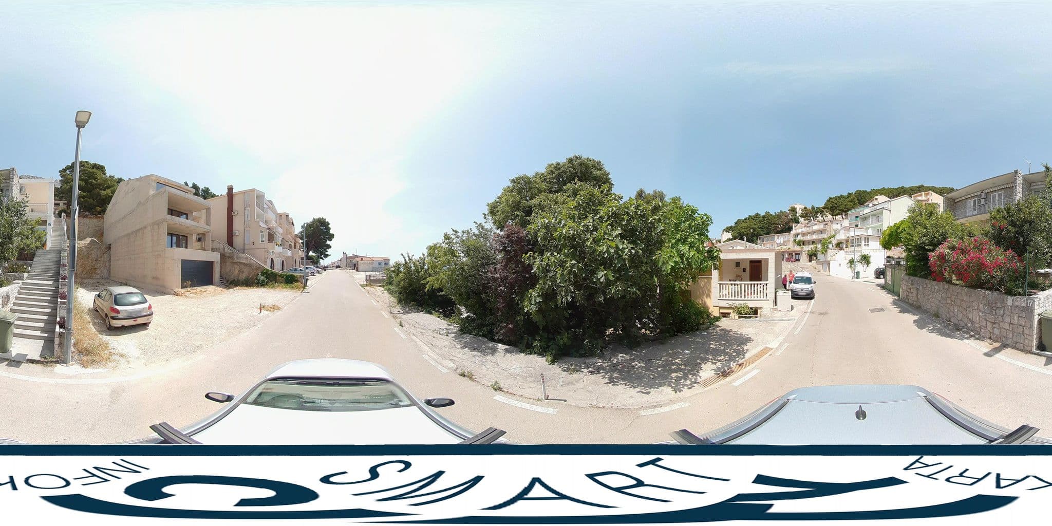 Street view near Villa Milic, Brela — © SilvioBasic (CC BY-SA · Mapillary)