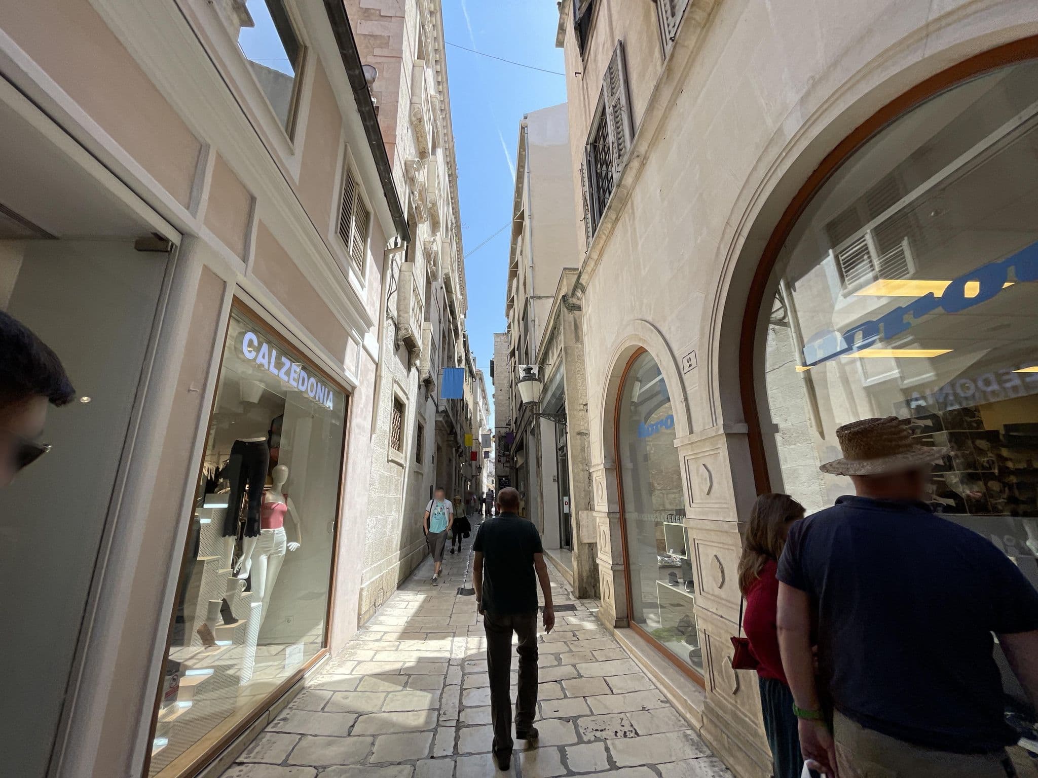 Street view near Banica Hotel Apartments, Split — © filipb (CC BY-SA · Mapillary)