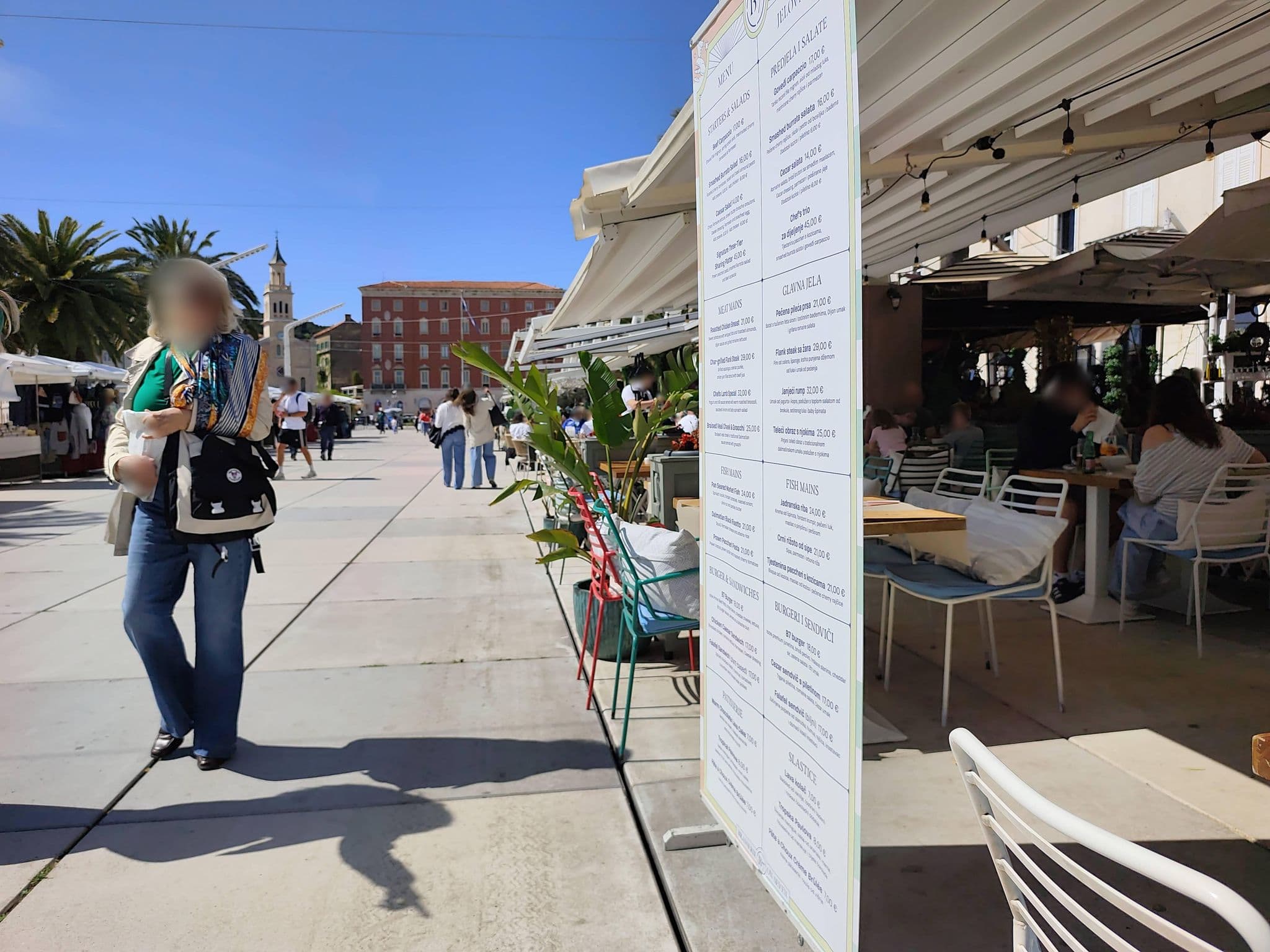 Street view near Julije Rooms, Split — © Duro (CC BY-SA · Mapillary)