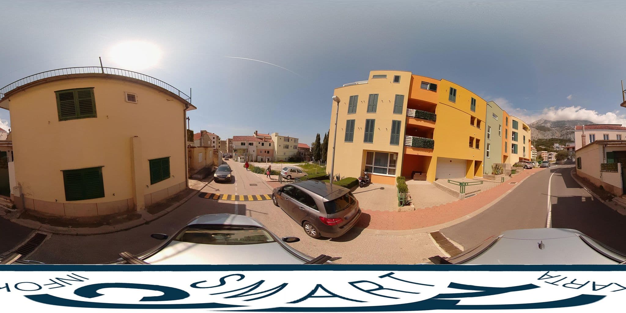 Street view near Apartments Ćulav, Makarska — © SilvioBasic (CC BY-SA · Mapillary)