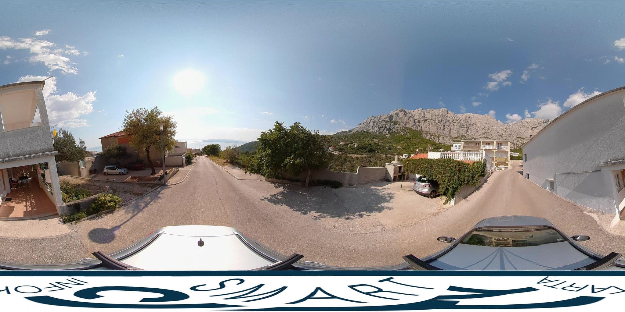 Street view near Apartmani Mileta, Makarska — © SilvioBasic (CC BY-SA · Mapillary)