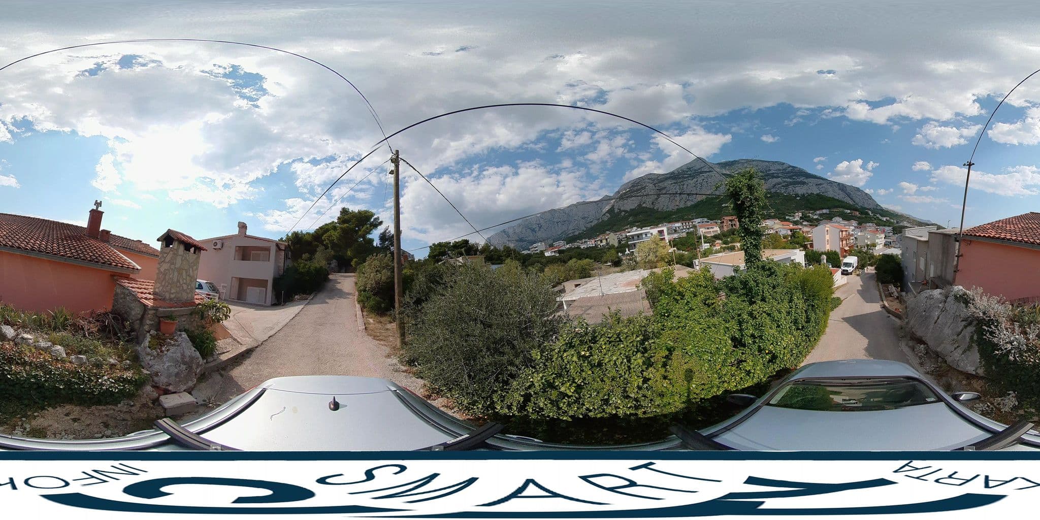 Street view near Apartments Grepo Sljeme, Makarska — © SilvioBasic (CC BY-SA · Mapillary)