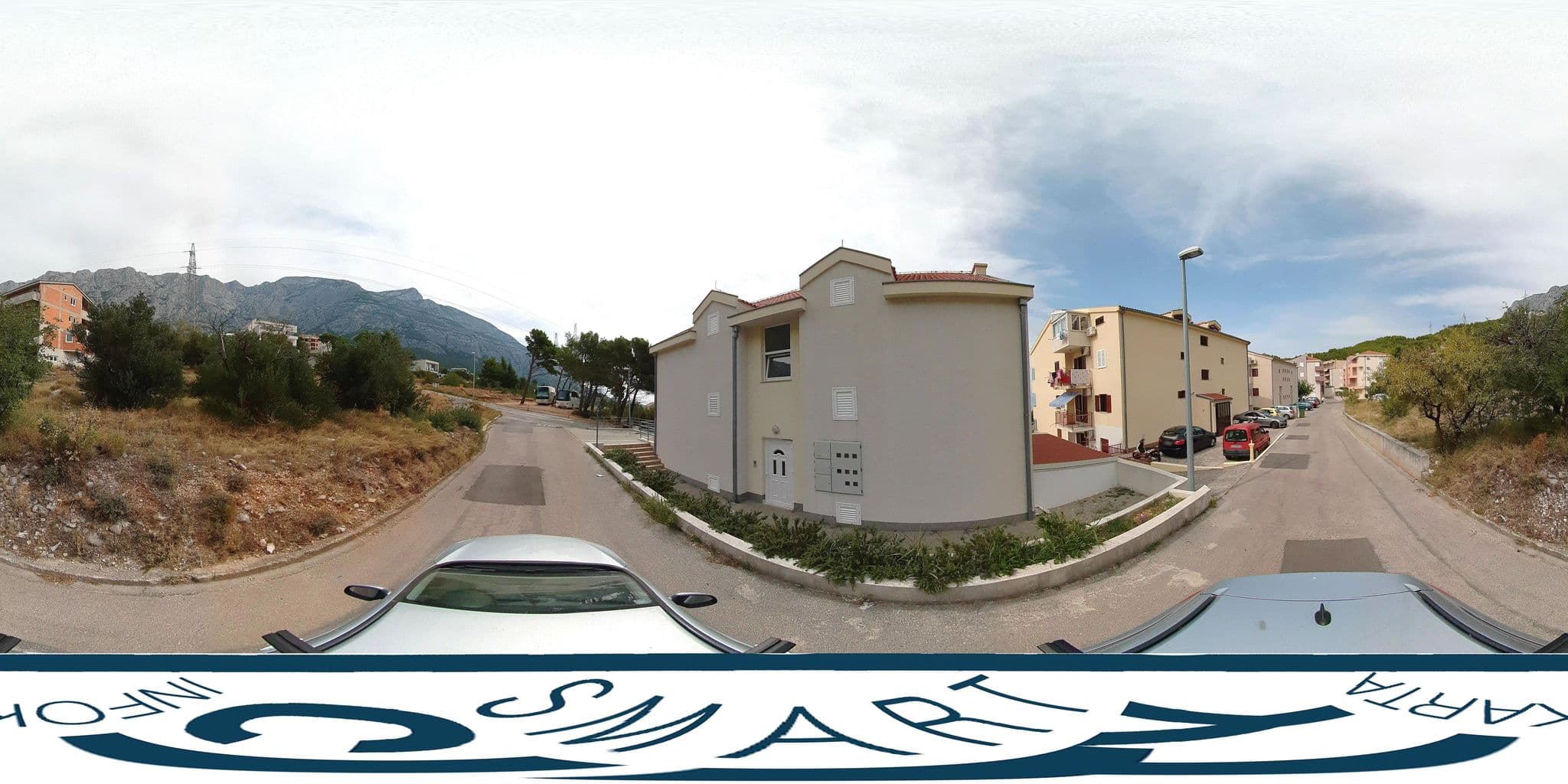 Street view near Apartments Aman, Makarska — © SilvioBasic (CC BY-SA · Mapillary)
