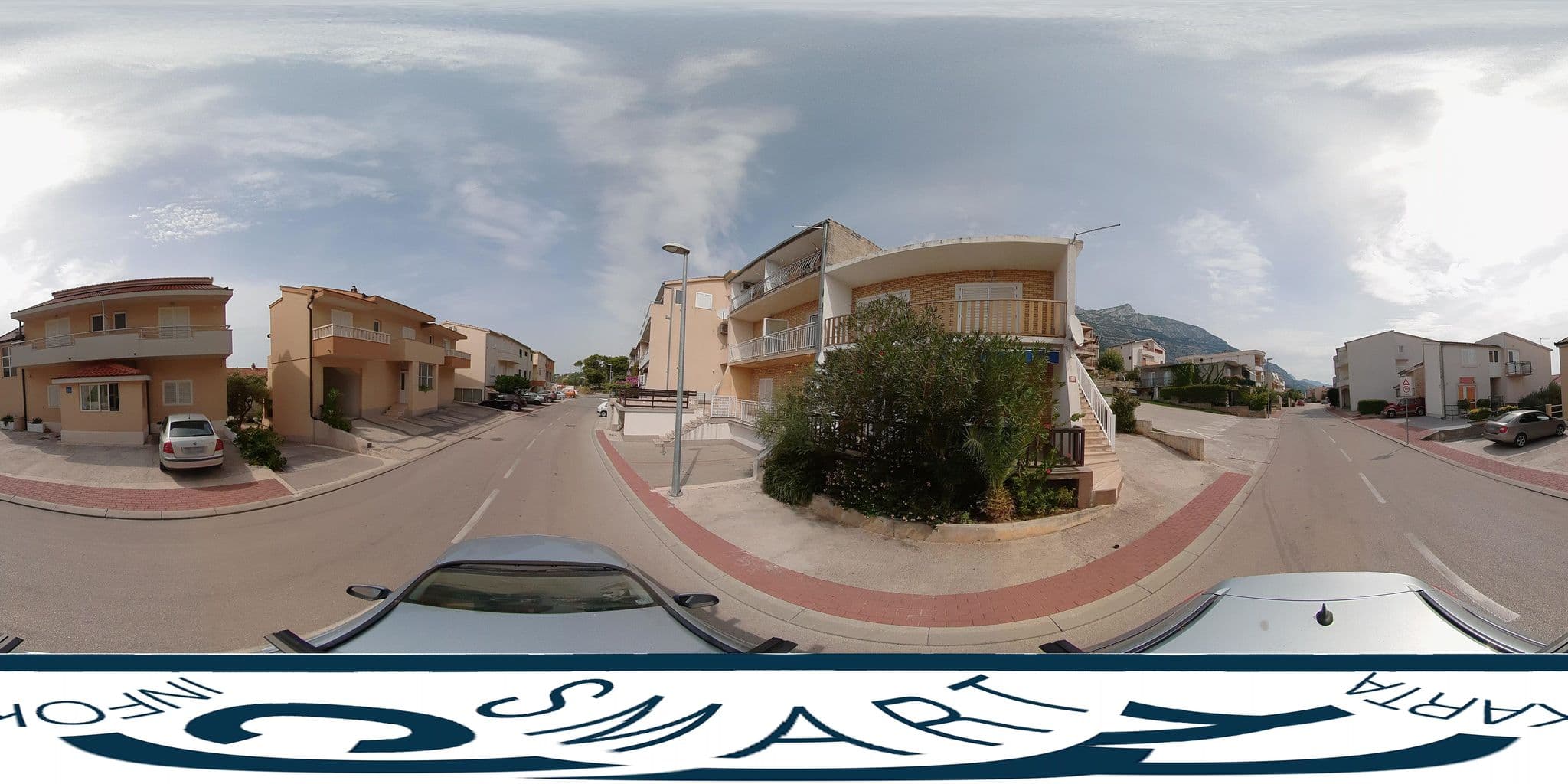 Street view near Rusendić, Makarska — © SilvioBasic (CC BY-SA · Mapillary)