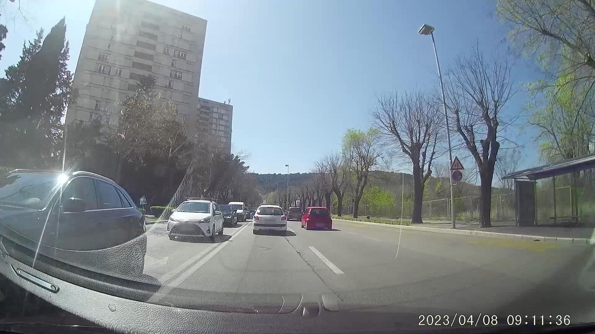 Street view near Guest House Terramaris, Split — © dasza (CC BY-SA · Mapillary)