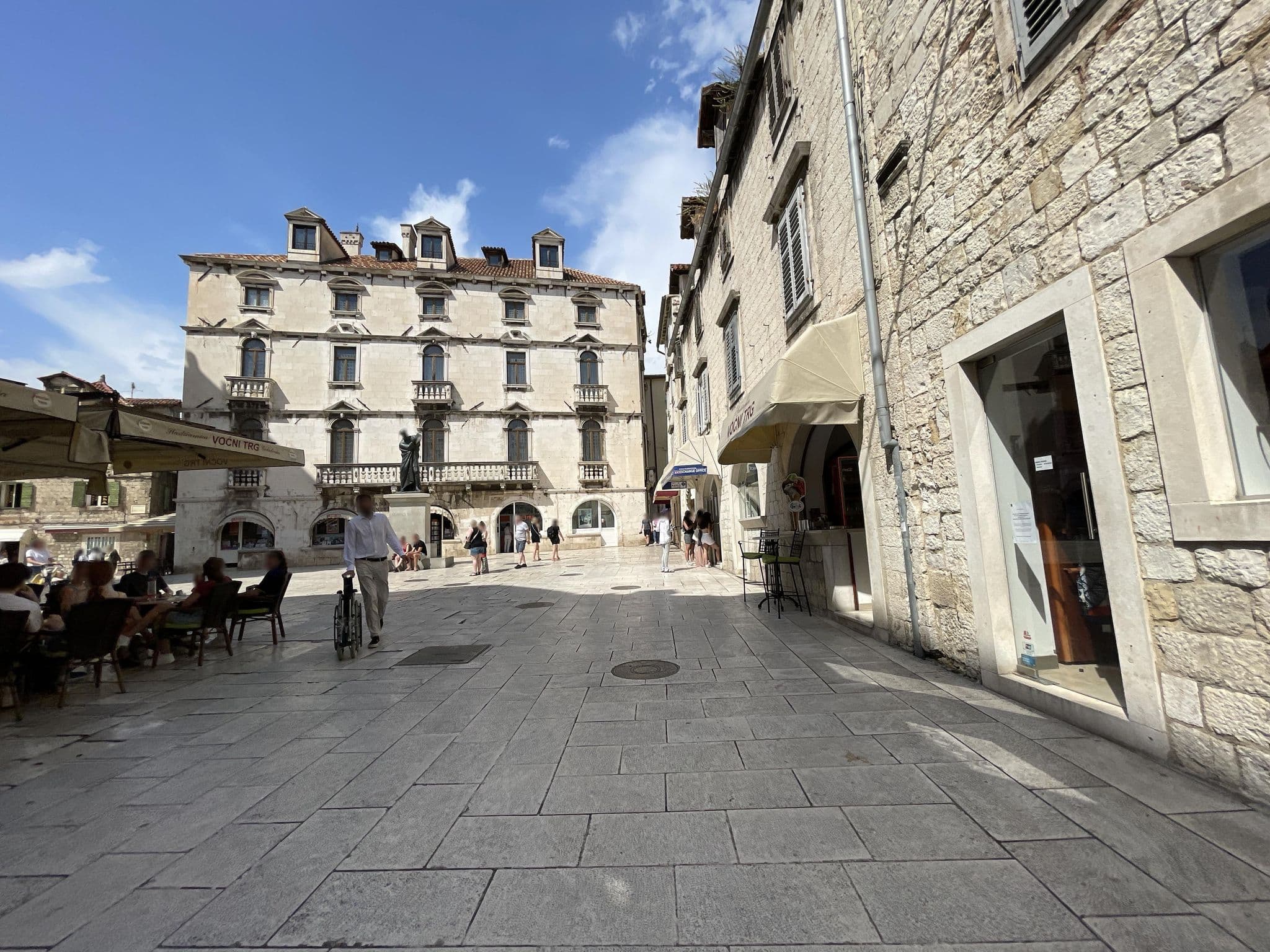 Street view near Plaza Marchi Old Town Hotel, Split — © filipb (CC BY-SA · Mapillary)