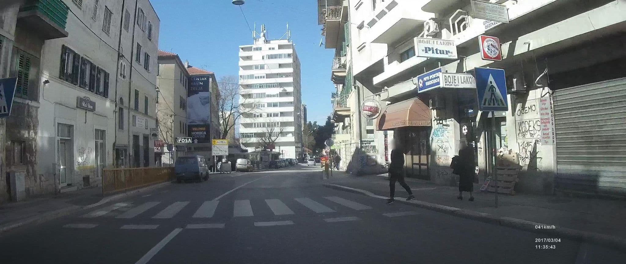 Street view near Apartment Antonija, Split — © idelac (CC BY-SA · Mapillary)