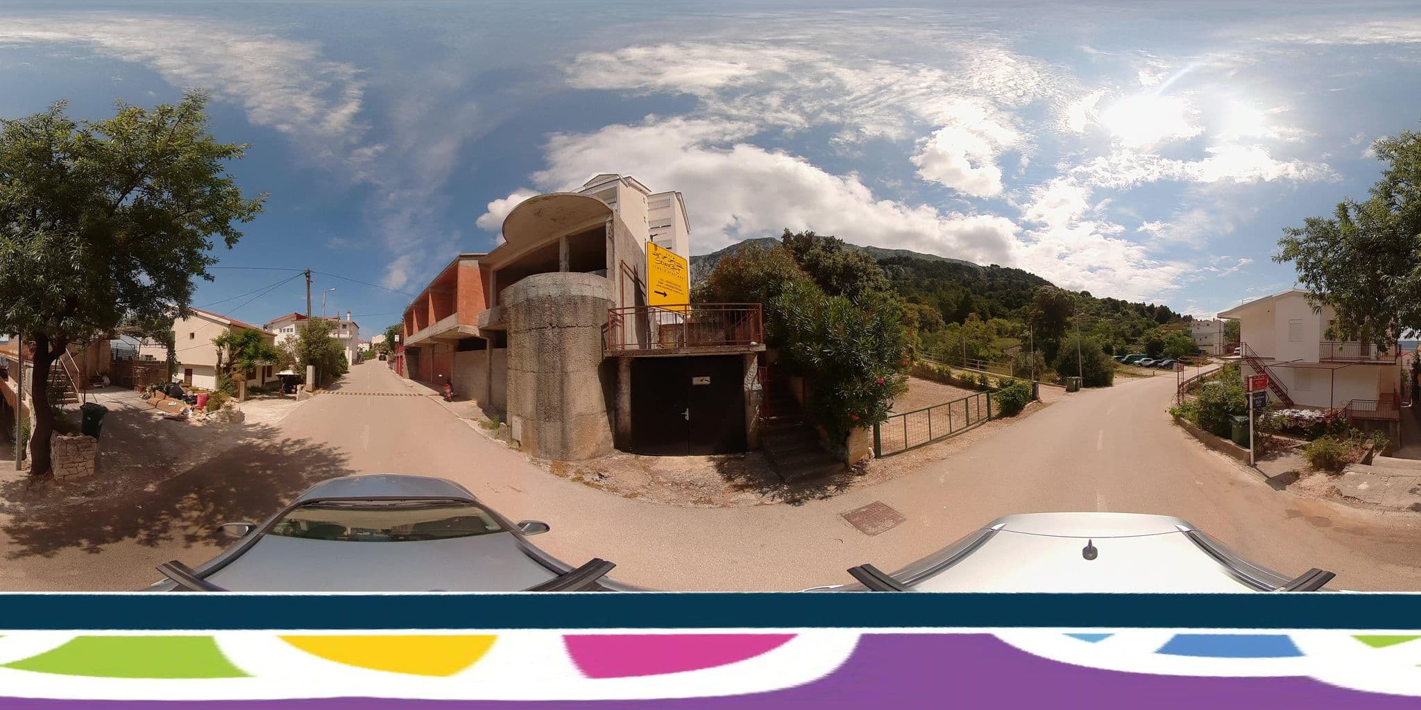 Street view near Holiday House Zorra, Podgora — © SilvioBasic (CC BY-SA · Mapillary)