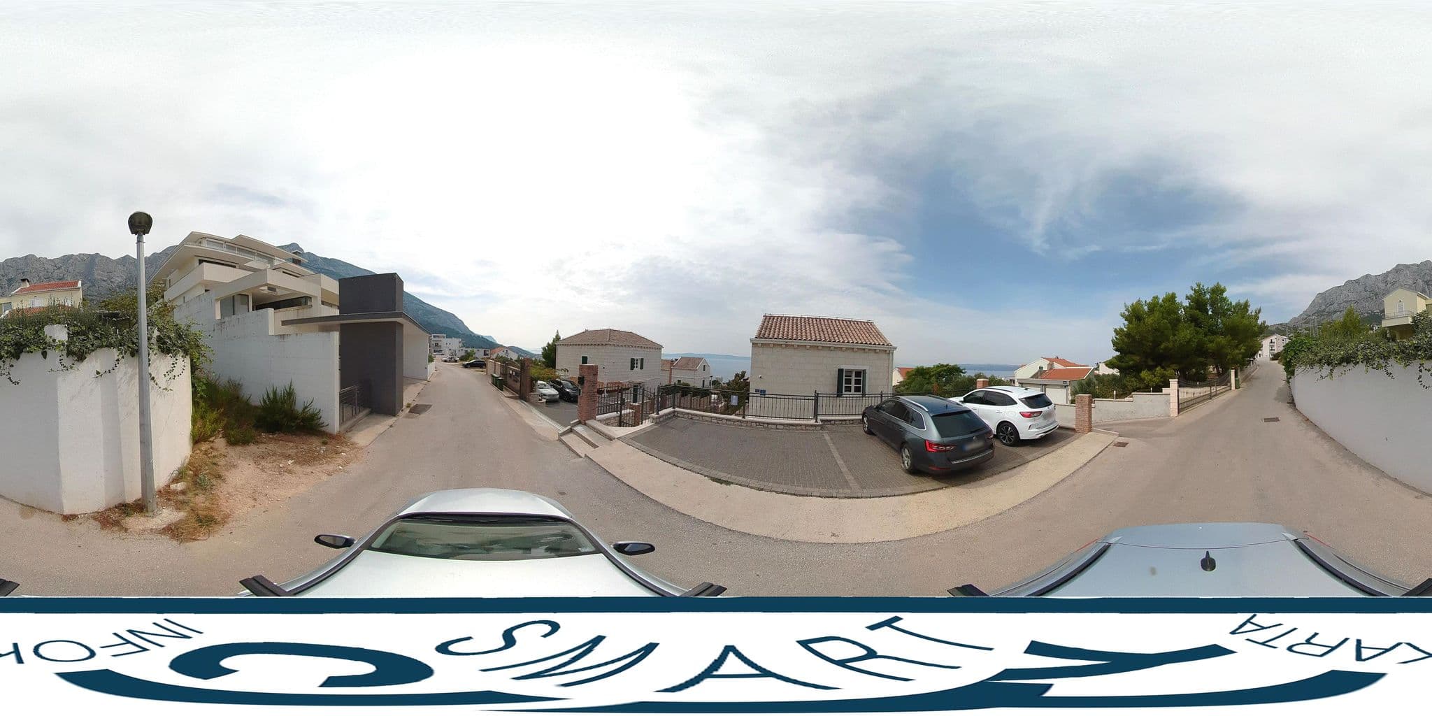 Street view near Villa Krasna, Makarska — © SilvioBasic (CC BY-SA · Mapillary)