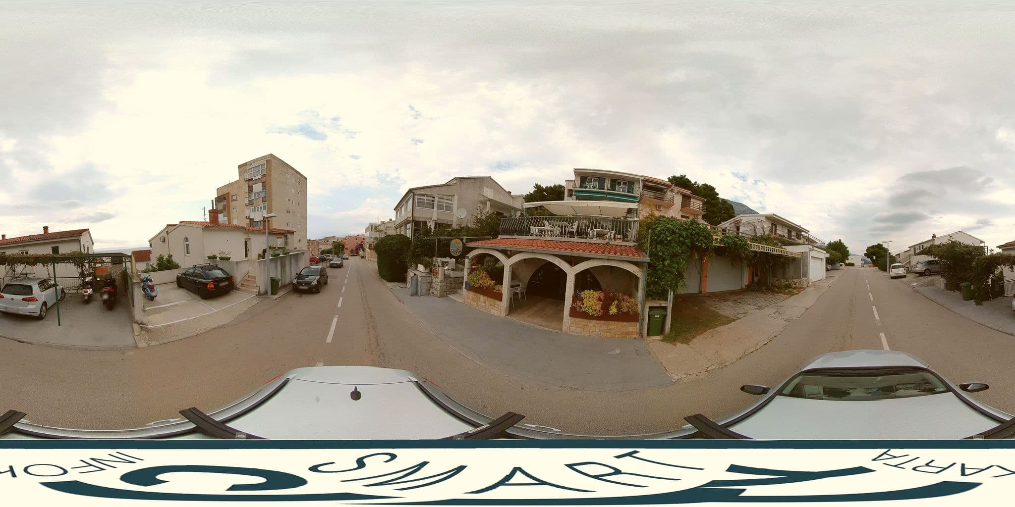 Street view near Villa Klaric, Makarska — © SilvioBasic (CC BY-SA · Mapillary)