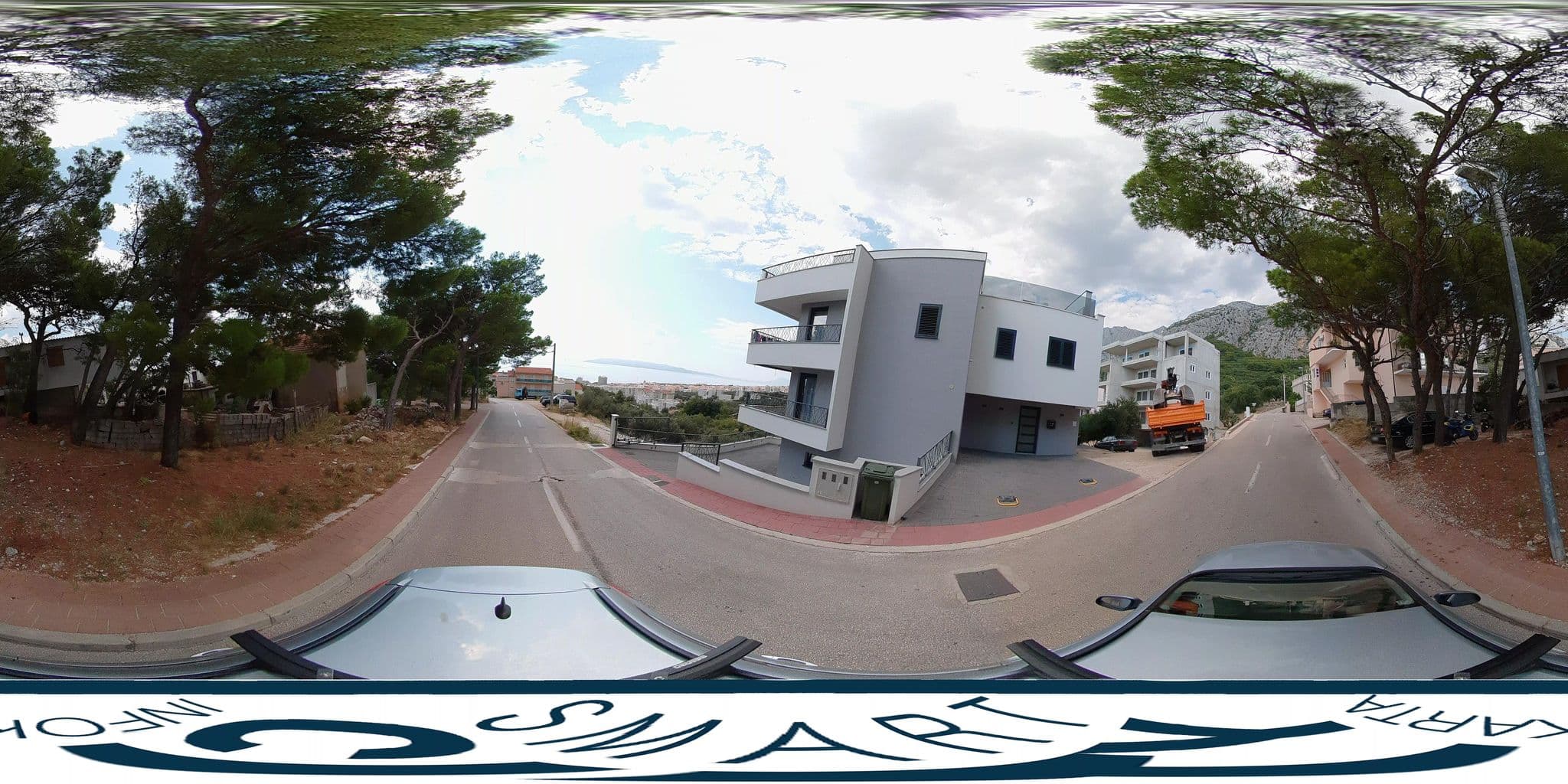 Street view near Apartment Rita, Makarska — © SilvioBasic (CC BY-SA · Mapillary)