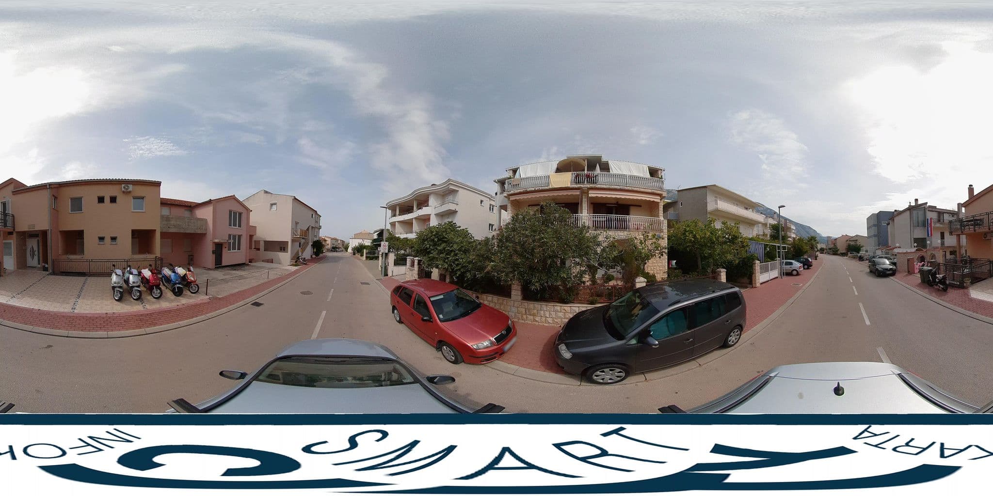 Street view near Vila Vida - 17 Splitska ulica, Makarska — © SilvioBasic (CC BY-SA · Mapillary)