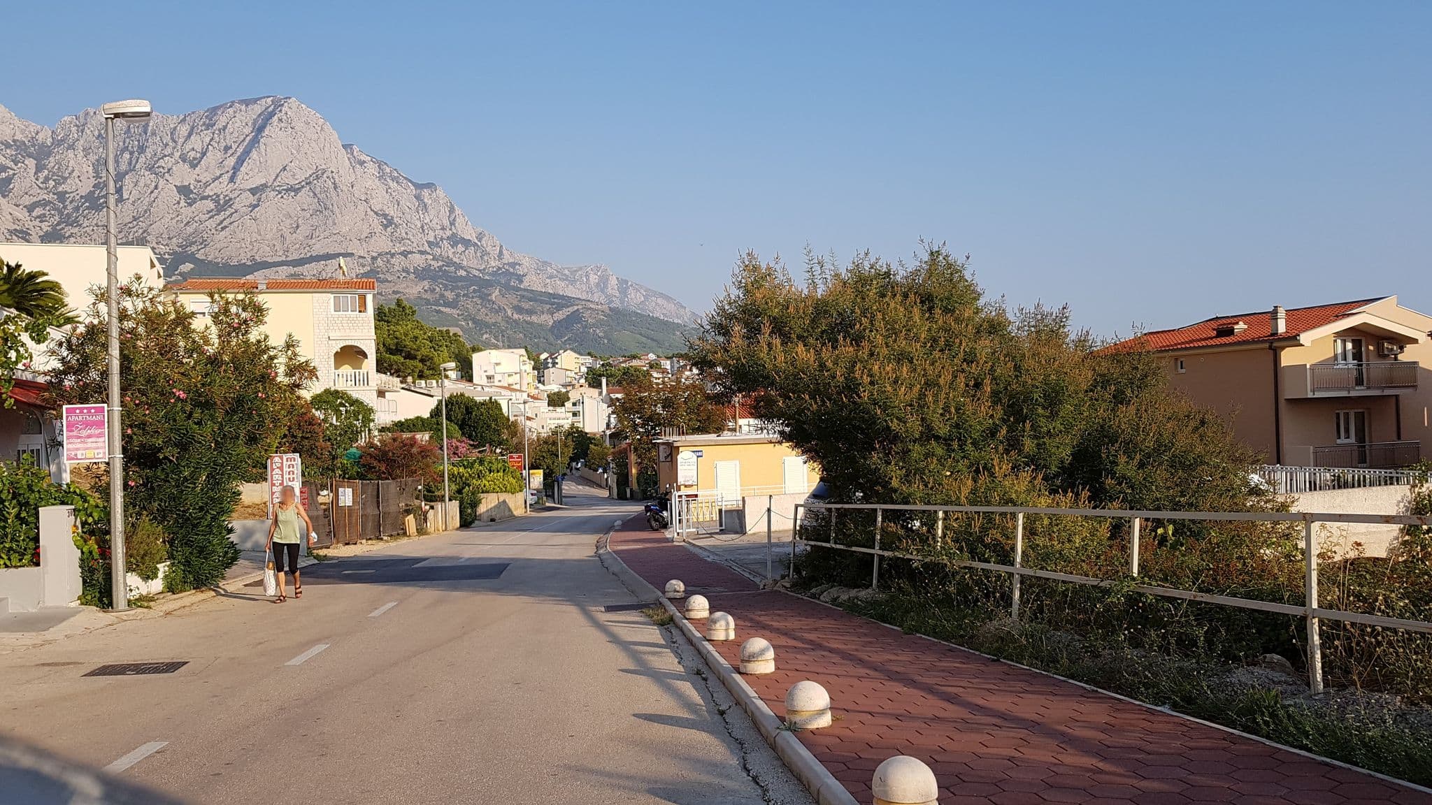 Street view near NAPUTICA d.o.o., Baška Voda — © mcadam (CC BY-SA · Mapillary)