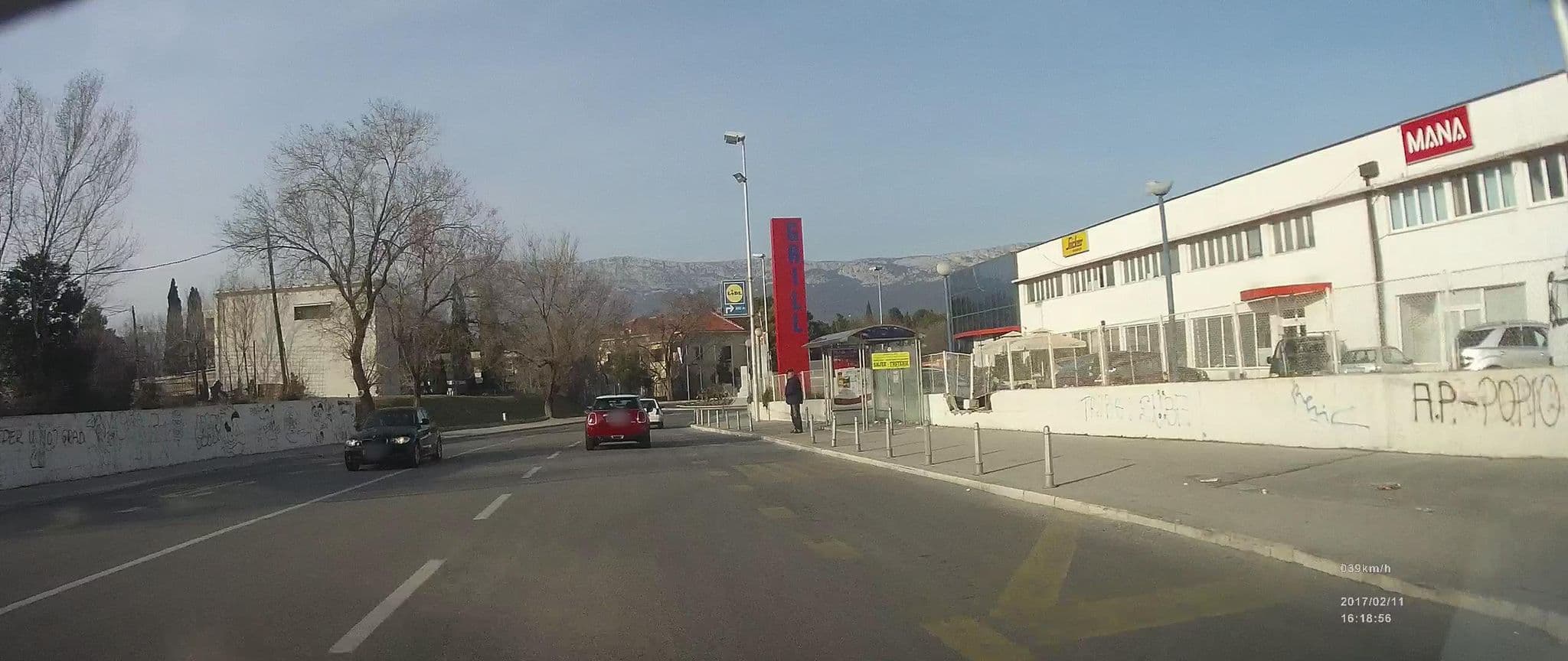 Street view near NEVA KERUM d.o.o., Split — © idelac (CC BY-SA · Mapillary)