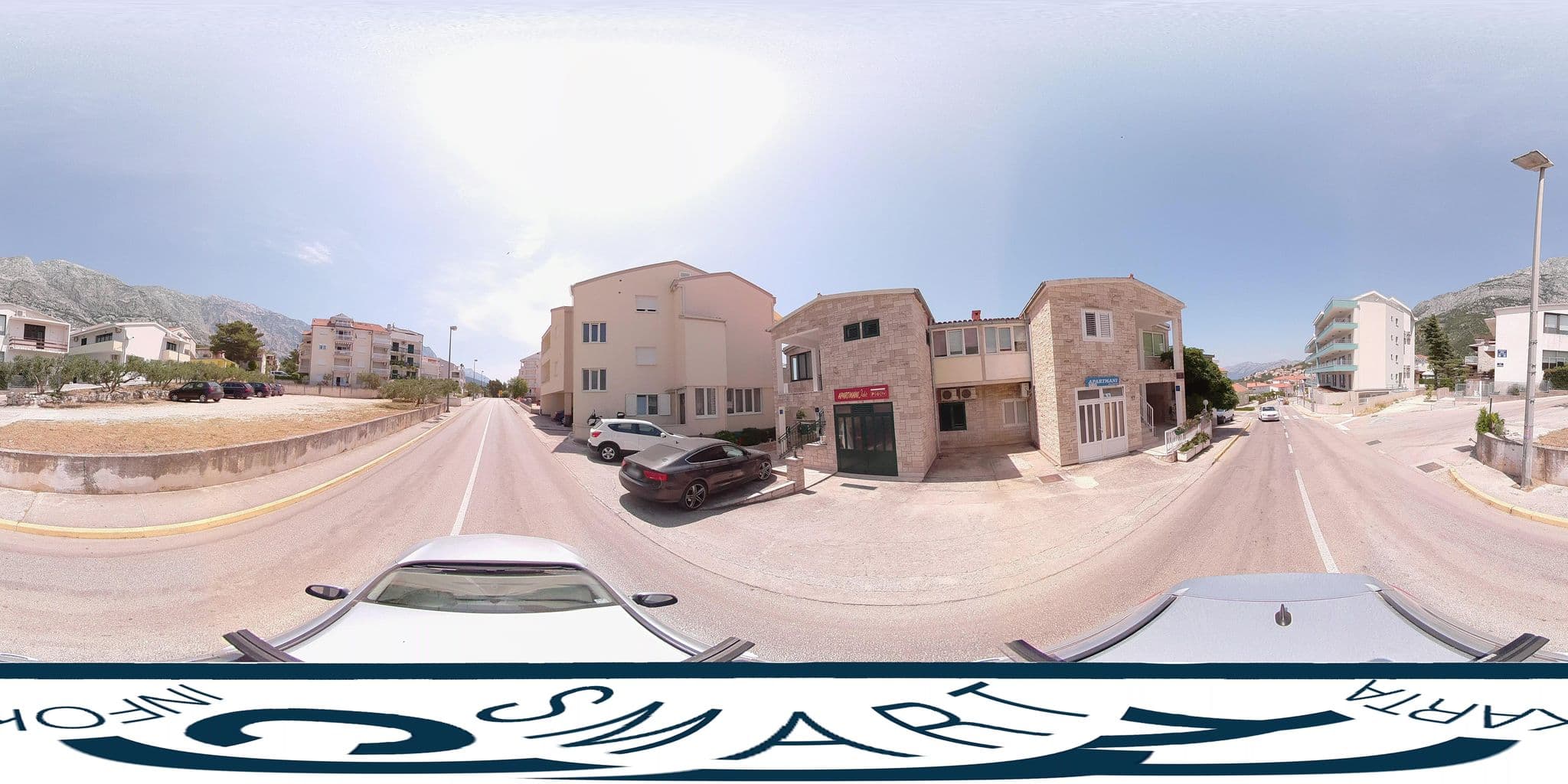 Street view near Kuća škrabić, Baška Voda — © SilvioBasic (CC BY-SA · Mapillary)