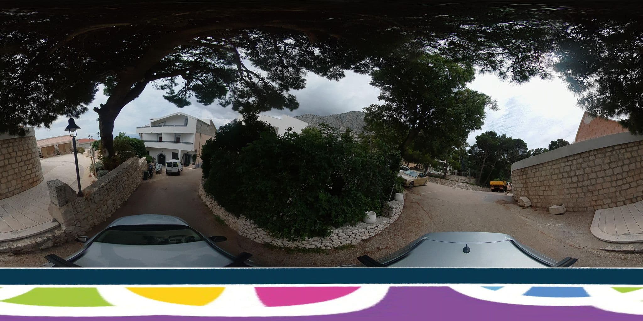 Street view near Apartments Gudelj, Podgora — © SilvioBasic (CC BY-SA · Mapillary)