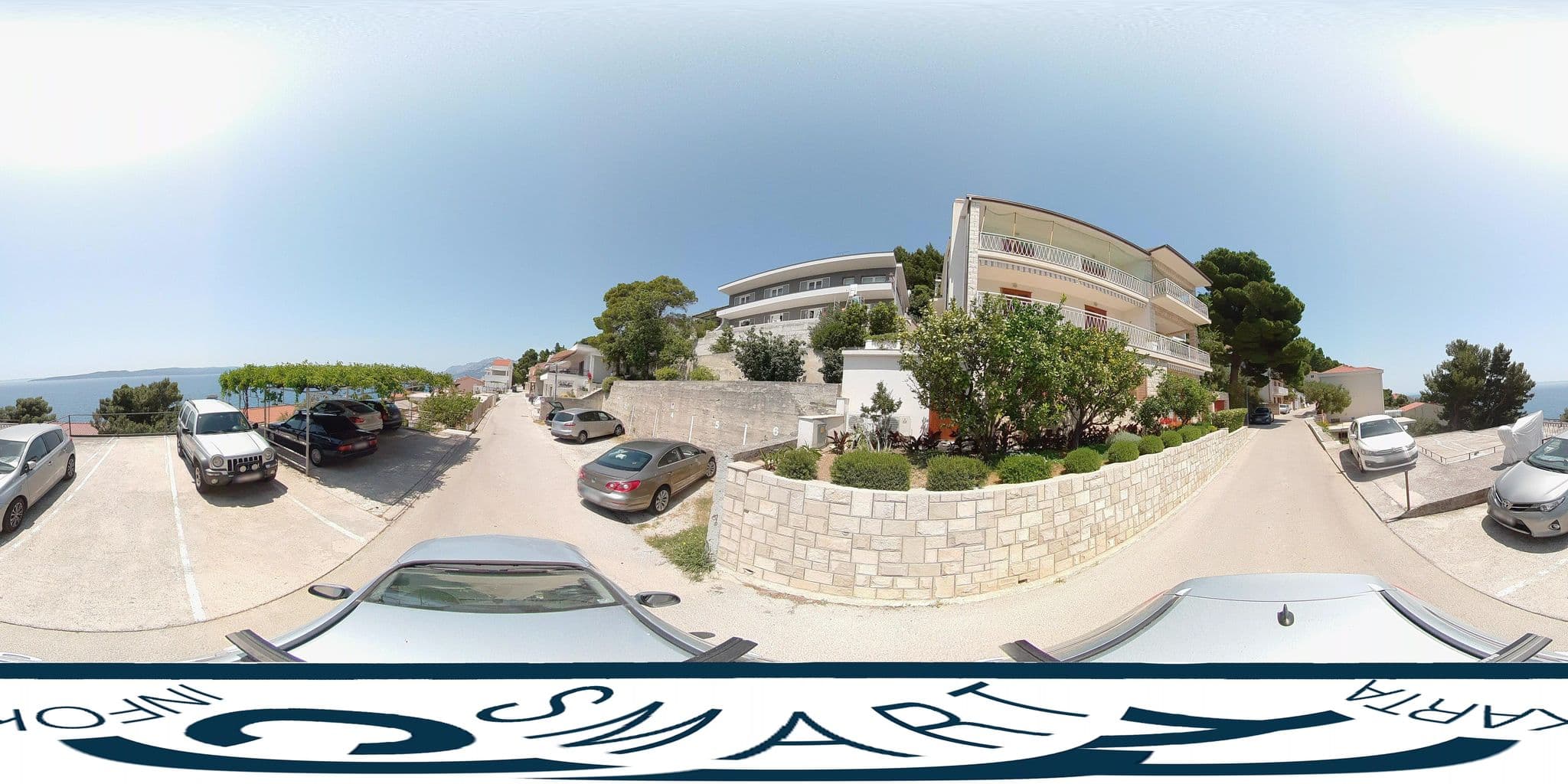 Street view near Apartments Davor & Marija Sosic, Brela — © SilvioBasic (CC BY-SA · Mapillary)