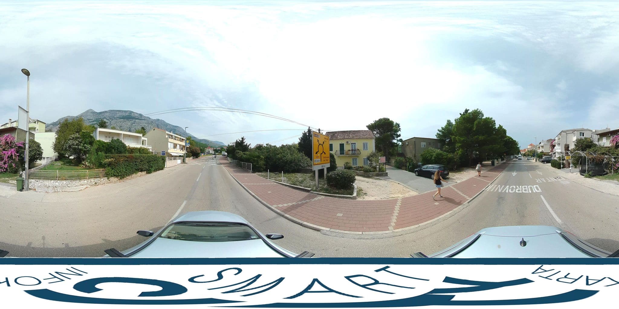 Street view near Apartments Luna, Makarska — © SilvioBasic (CC BY-SA · Mapillary)