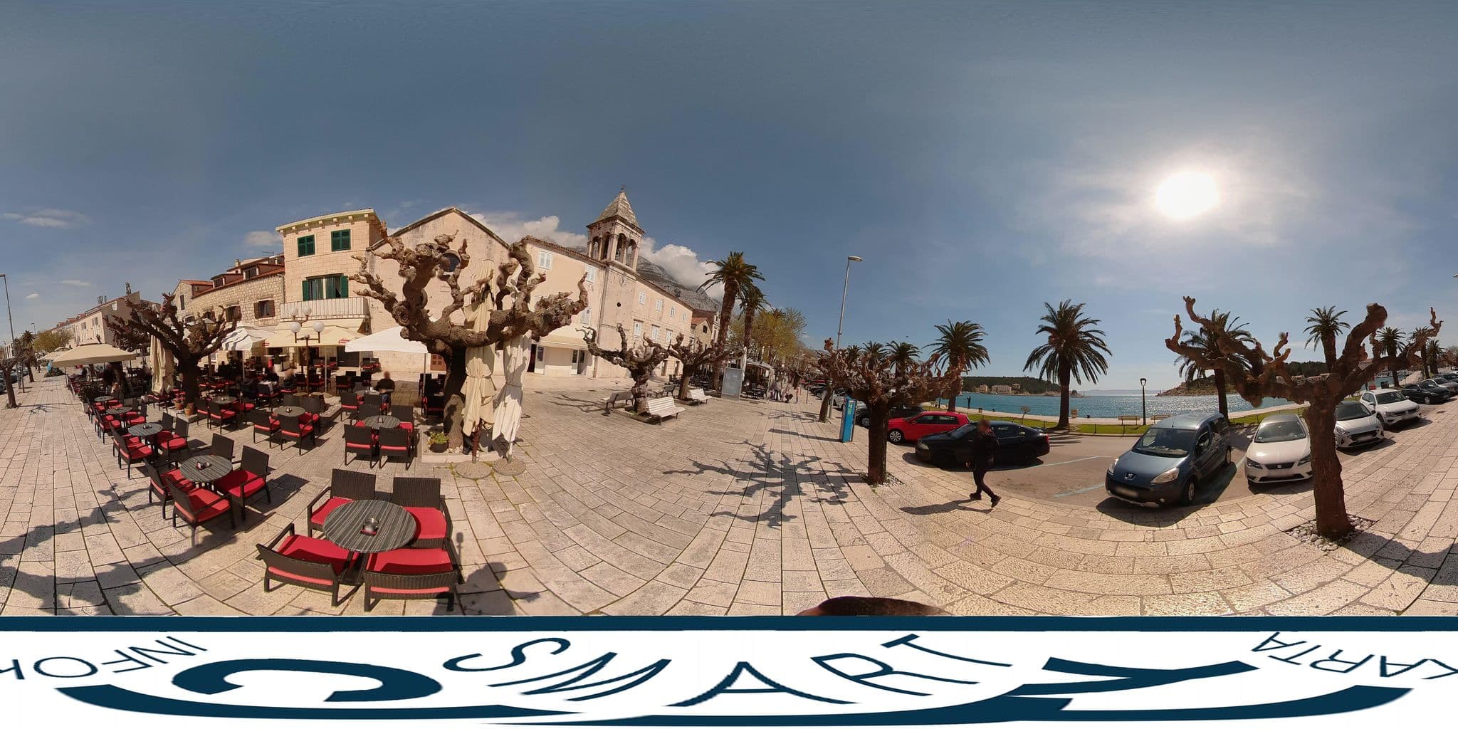 Street view near Apartment Dimitrijevic, Makarska — © SilvioBasic (CC BY-SA · Mapillary)