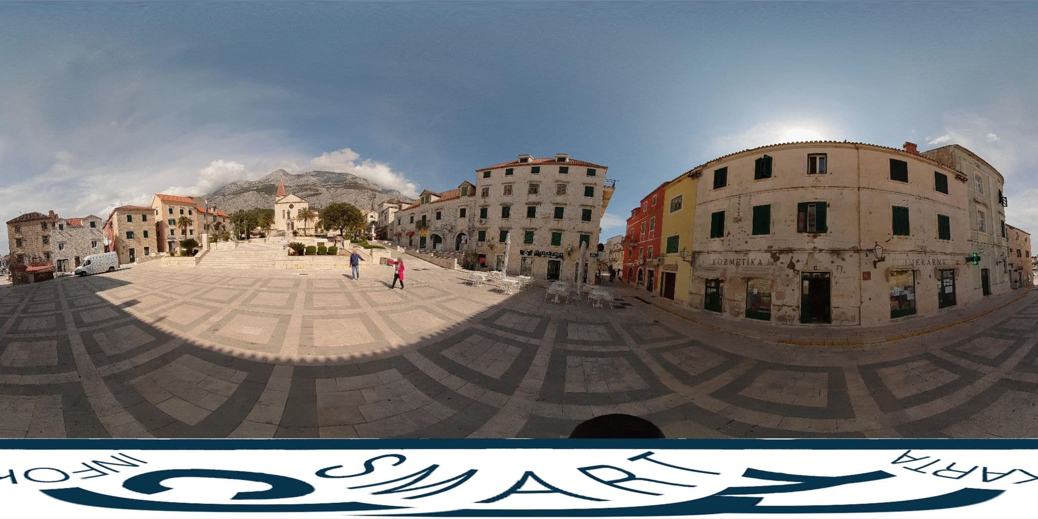 Street view near Apartment Nikola, Makarska — © SilvioBasic (CC BY-SA · Mapillary)