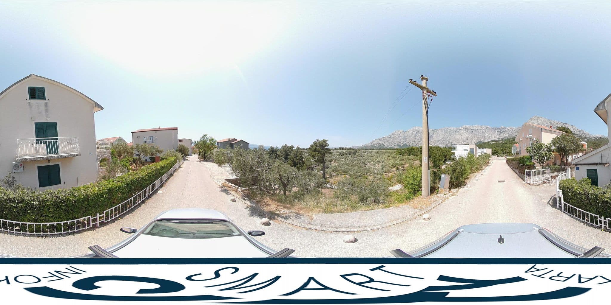Street view near Apartment Paula, Baška Voda — © SilvioBasic (CC BY-SA · Mapillary)