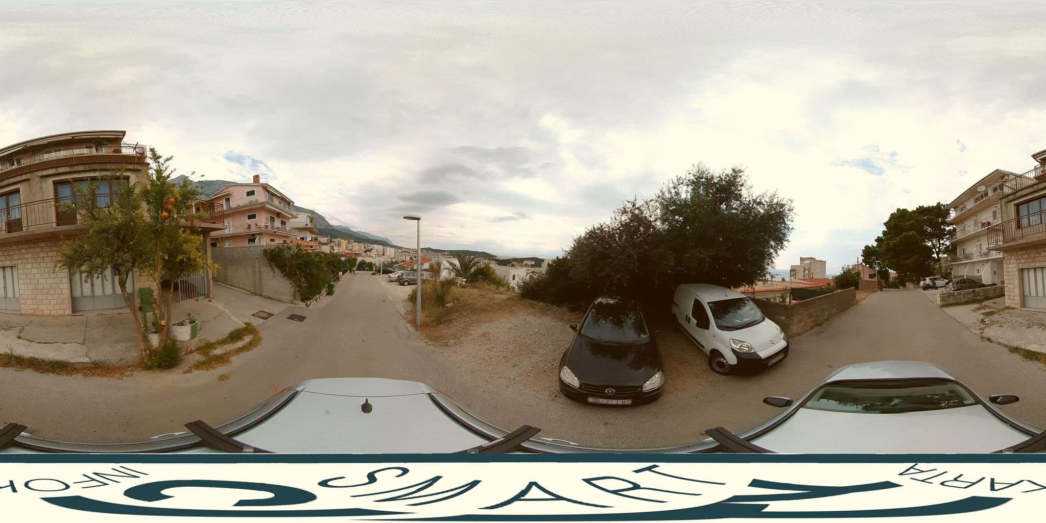 Street view near Milka Apartments, Makarska — © SilvioBasic (CC BY-SA · Mapillary)