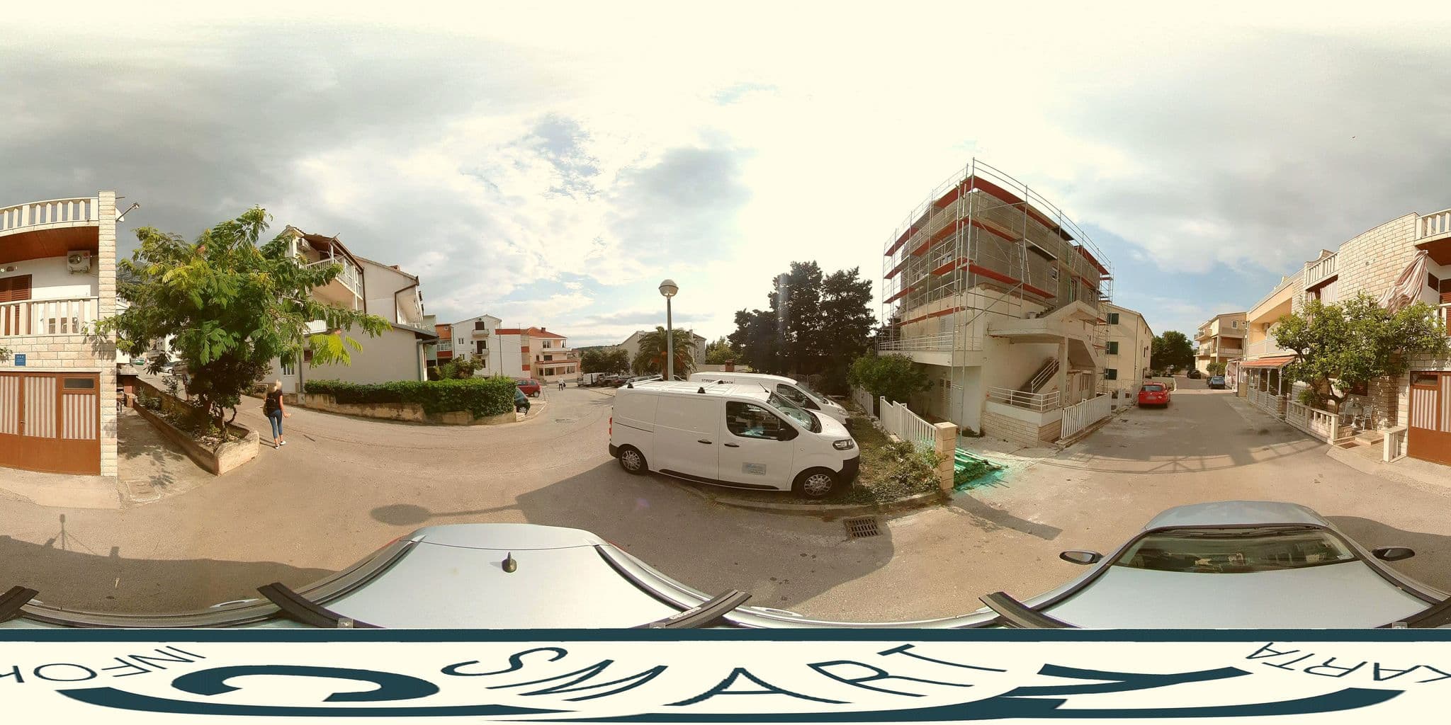 Street view near Apartments Franzeta, Makarska — © SilvioBasic (CC BY-SA · Mapillary)